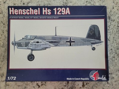 Pavla Models Henschel Hs 129A 1/72 Scale Model Kit