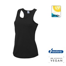 AWDis Women’s Racer Back Vest Neoteric™ Wickable XS–XL Gym/Fitness 140gsm