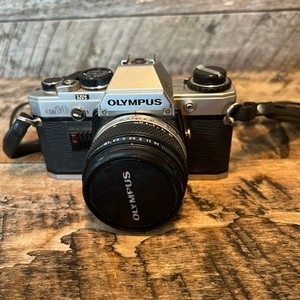 Olympus OM-10 35mm Film Camera w/ Zuiko 50mm f1.8 Lens PARTS ONLY
