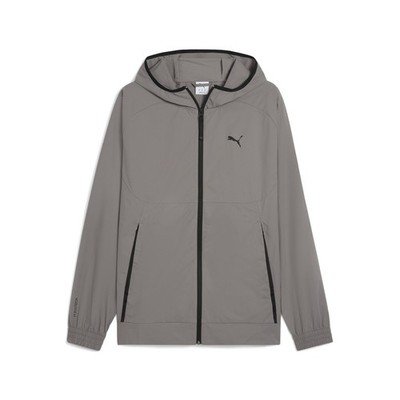 スコット　新品。　ストック PUMA Pumatech Full Zip Jacket Mens Grey Casual Athletic Outerwear