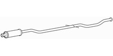 Centre Exhaust Middle Silencer for Citroen C5 1749cc 6FZ(EW7J4) 1.8 (2001-2002)