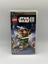 LEGO Star Wars III The Clone Wars Sony PSP Complete CIB