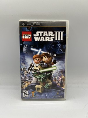 LEGO Star Wars III The Clone Wars Sony PSP Complete CIB