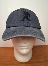 Bigfoot Baseball Hat Cap Soft Denim Embroidered One Size Metal Buckle