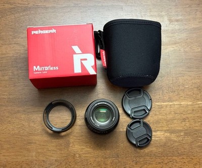 Pergear 35Mm F1.4 Manual Focus Lens Sony E Mount