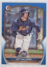 2023 Bowman Prospects Blue 125/150 Jett Williams #BP-49 y6t