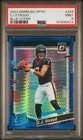 2023 DONRUSS OPTIC BLUE HYPER PRIZM #244 CJ STROUD ROOKIE RC PSA 9