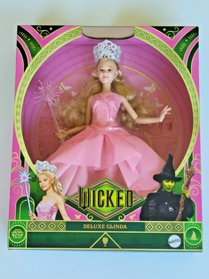 Mattel Error Wicked Deluxe Glinda Fashion Doll URL Misprint New In Box