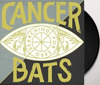 Cancer Bats, Searching For Zero LP Album vinyl record limited green stoner rock