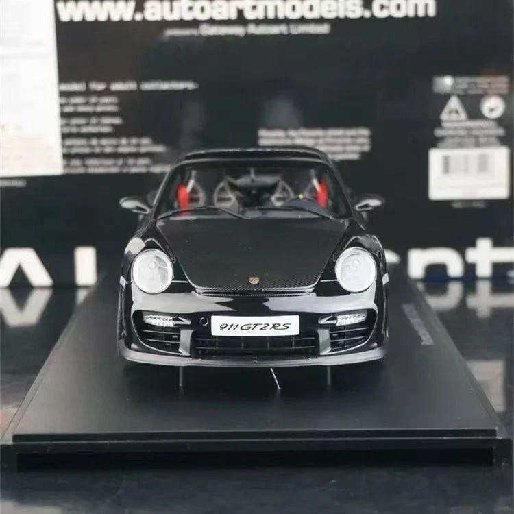 SUPER RARE* Autoart 1/18 PORSCHE 911 (997) GT2 RS (BLACK) Diecast