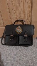 This is a Primark Harry Potter Hogwarts faux leather satchel bag