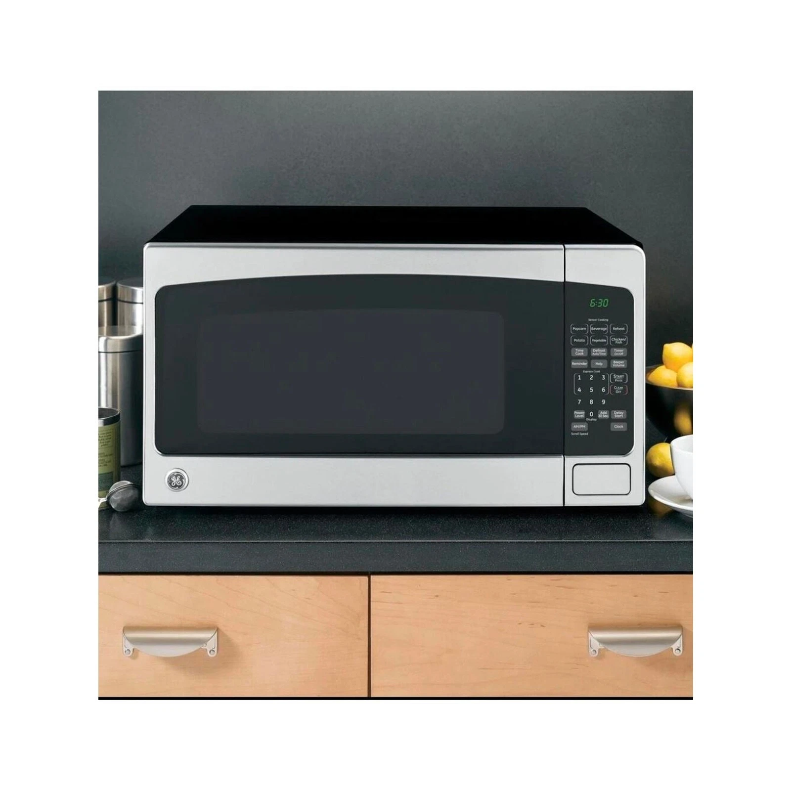 GE JES2051SNSS 2.0 Cu Ft 1200W Countertop Microwave Stainless Steel - NEW
Opens in a new window or t