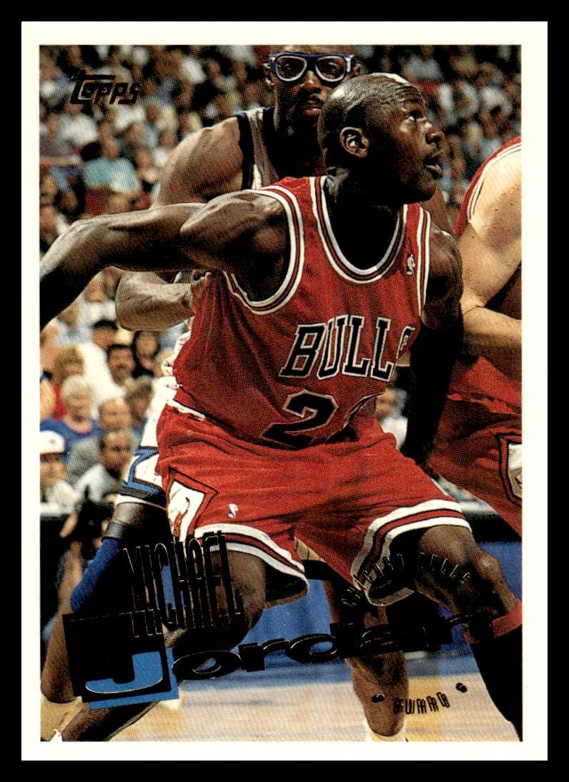 1995-96 Topps #277 Michael Jordan Chicago Bulls