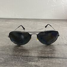Ray Ban Sunglasses RB 3025 Aviator Large Metal 004/51 Black 58-14 FRAMES ONLY
