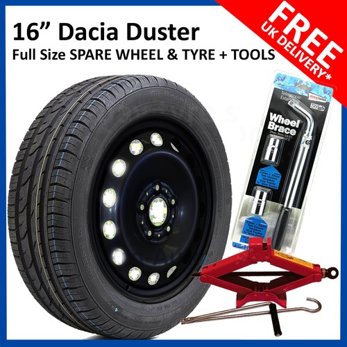 DACIA DUSTER 20102020 FULL SIZE STEEL SPARE WHEEL 16 DACIA DUSTER 20102020 FULL SIZE STEEL SPARE WHEEL 16