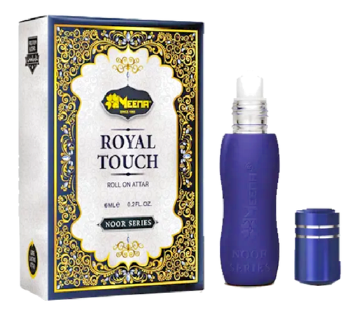 Meena Fragrances Attar Royal Touch Luxury Unisex 100% Alcohol Free Long Lasting