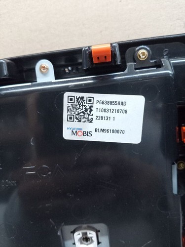 JEEP GRAND CHEROKEE 21-22 TEMPERTURE CONTROL CLIMATEID 68388550 - Picture 4 of 13