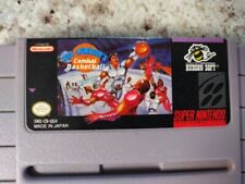 Bill Laimbeer's Combat Basketball SUPER NINTENDO Original Authentic