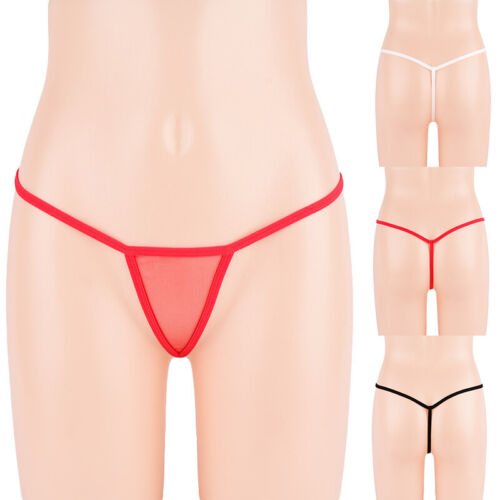 G-String T-back Lingerie Sexy Briefs Underwear Thong Sheer Ultrathin Erotic