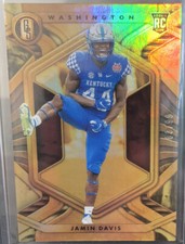 Jamin Davis 2021 Panini Gold Standard RC #83/99 Washington
