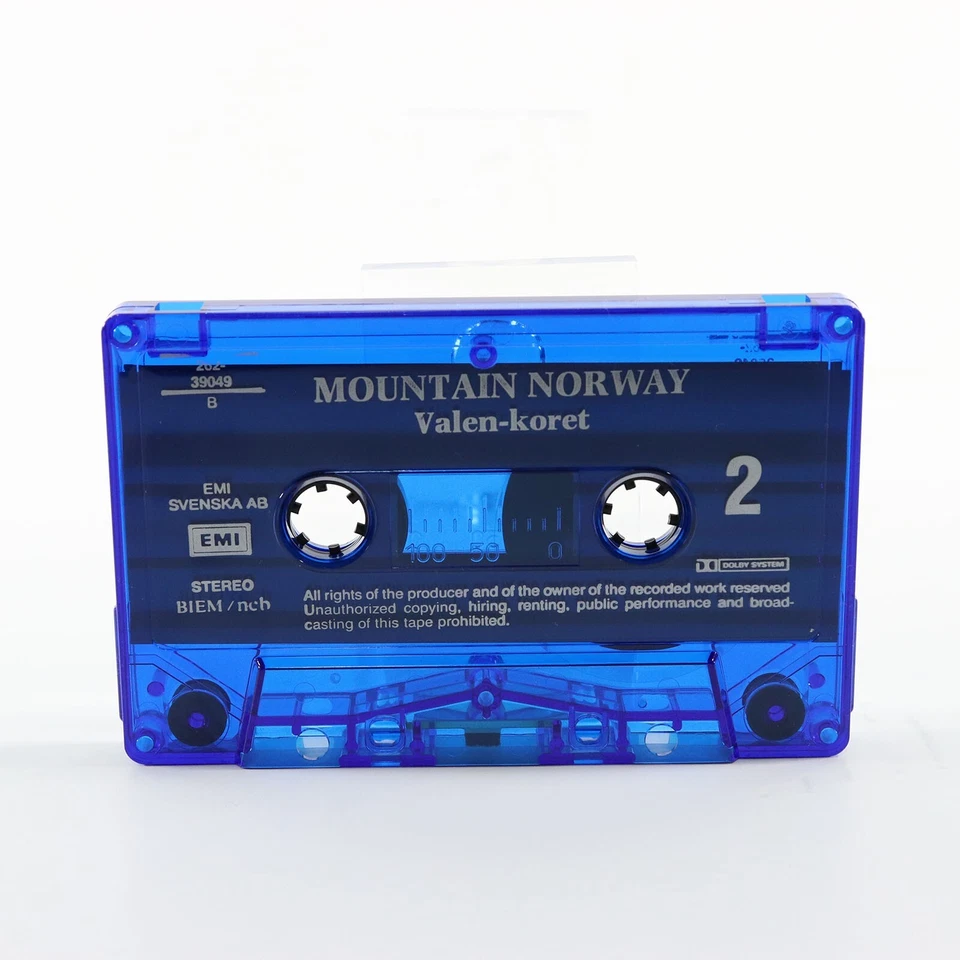 Music from Mountain Norway Fjell Noreg Valen-Koret (Cassette Tape, 1991, EMI) - Image 4 of 4