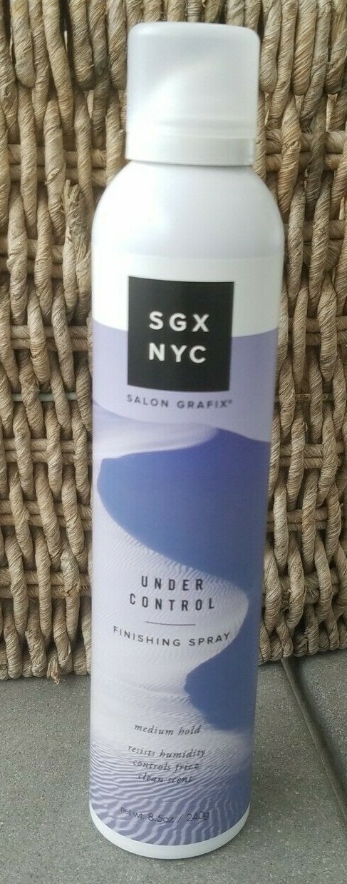 SGX NYC Salon Grafix ~ Under Control Finishing Spray ~ VEGAN Medium Hold 8.5 oz 