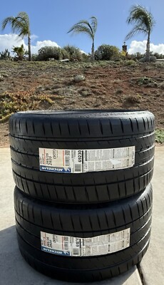TWO BRAND NEW 285/25ZR20 (93Y) Michelin Pilot Sport 4S Tires