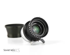 Soviet film lens OKS1 - 50 - 6 LOMO ( 2 / 50 mm) Film camera KONVAS OCT 19