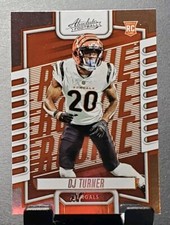 2023 Panini Absolute #175 DJ Turner RC BENGALS Rookie football card🏈NM/MT