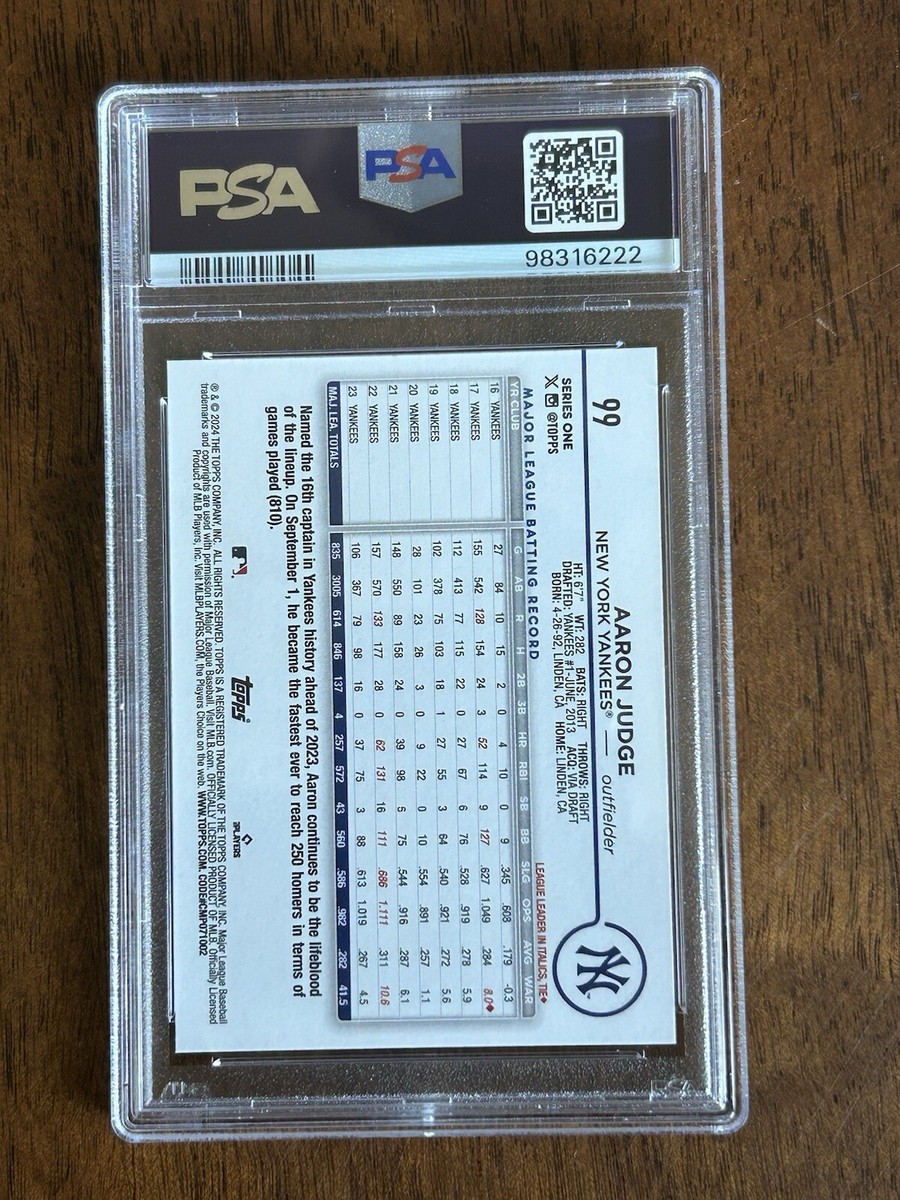 2024 Topps All Star Game Set Foil Aaron Judge #99 Yankees