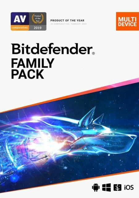 BitDefender Computer-Software auf Englisch