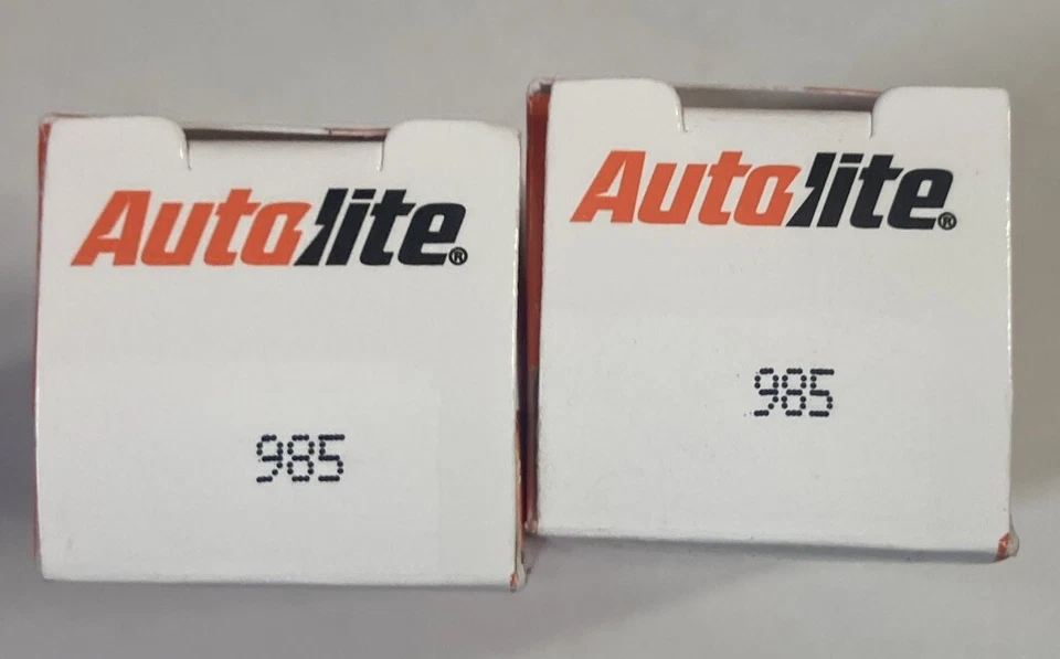 2 bujías Autolite 985 Nascar Performance núcleo de cobre Foto 2 de 4