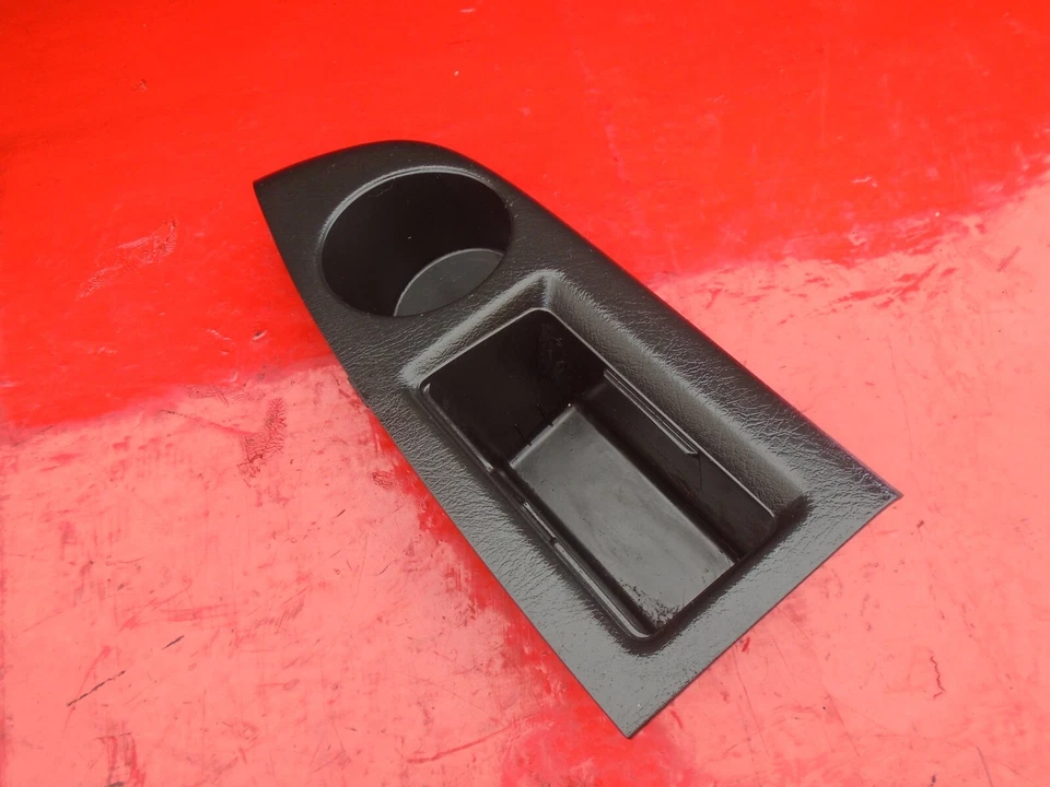 97 98 99 00 01 HONDA PRELUDE PORTAVASOS TRASERO CONSOLA OEM NEGRO Foto 4 de 4