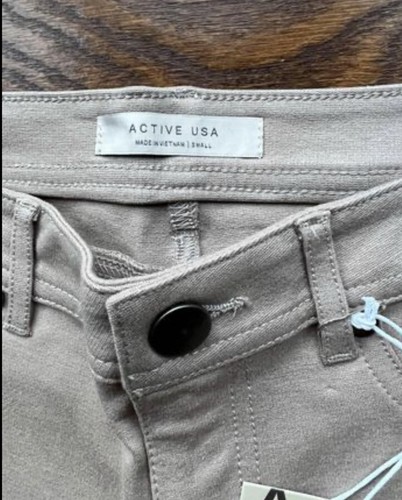 Womens Skinny Pants Stretch Chino Work School Uniform Cotton Stretch Sz S NEW - Picture 2 of 3