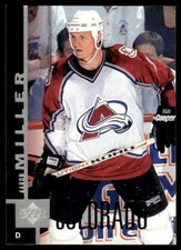 1997-98 Upper Deck #258 Aaron Miller Colorado Avalanche Hockey Card