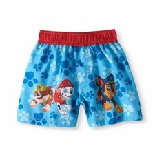 Paw Patrol Infant Baby Boy Swim Trunks 3-6 Months New With Tags Elastic Waist