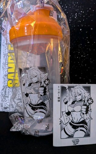 Gamer Supps Waifu Cups "Finger Bang" - Shaker Cup, Sticker & Samples