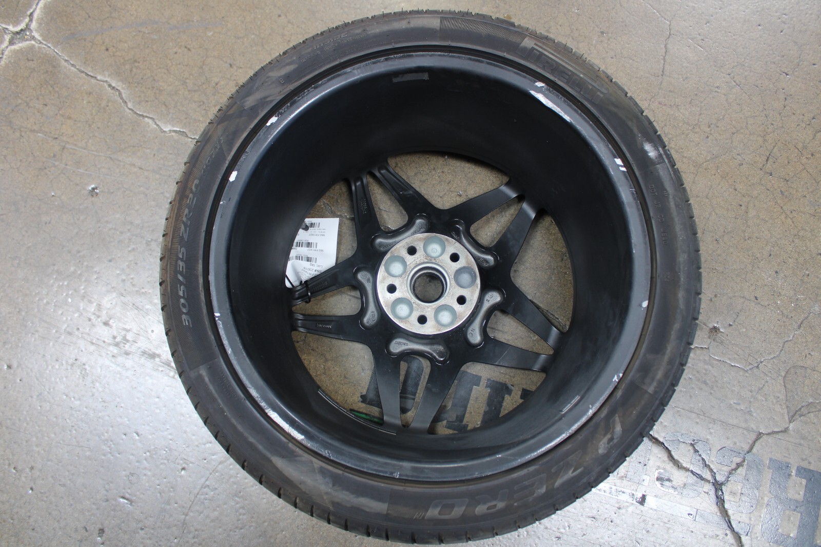 Ferrari 599 GTB, Rear Wheel, Bent Lip, Used, P/N 211025