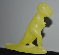 Mold-A-Rama Sinclair Dinoland Tyrannosaurus REX Dinosaur Souvenir - LIGHT YELLOW