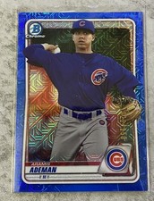 2020 Bowman Mega Box Mojo Blue Refractor Aramis Ademan #BCP-110 #140/150 Cubs