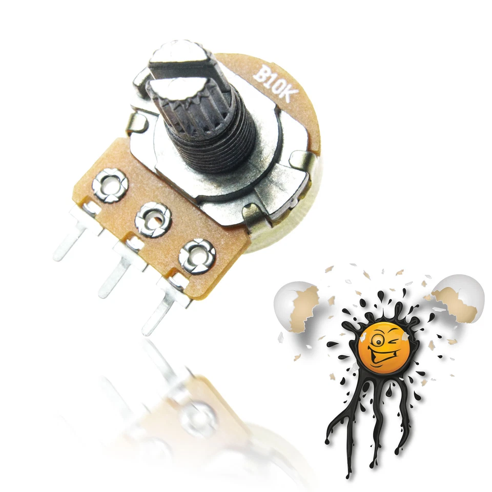 linear Dreh Rotary Potentiometer B Type 1K 2K 5K 10K 20K 50K 100K 250K 500K 1M - Image 4 of 4