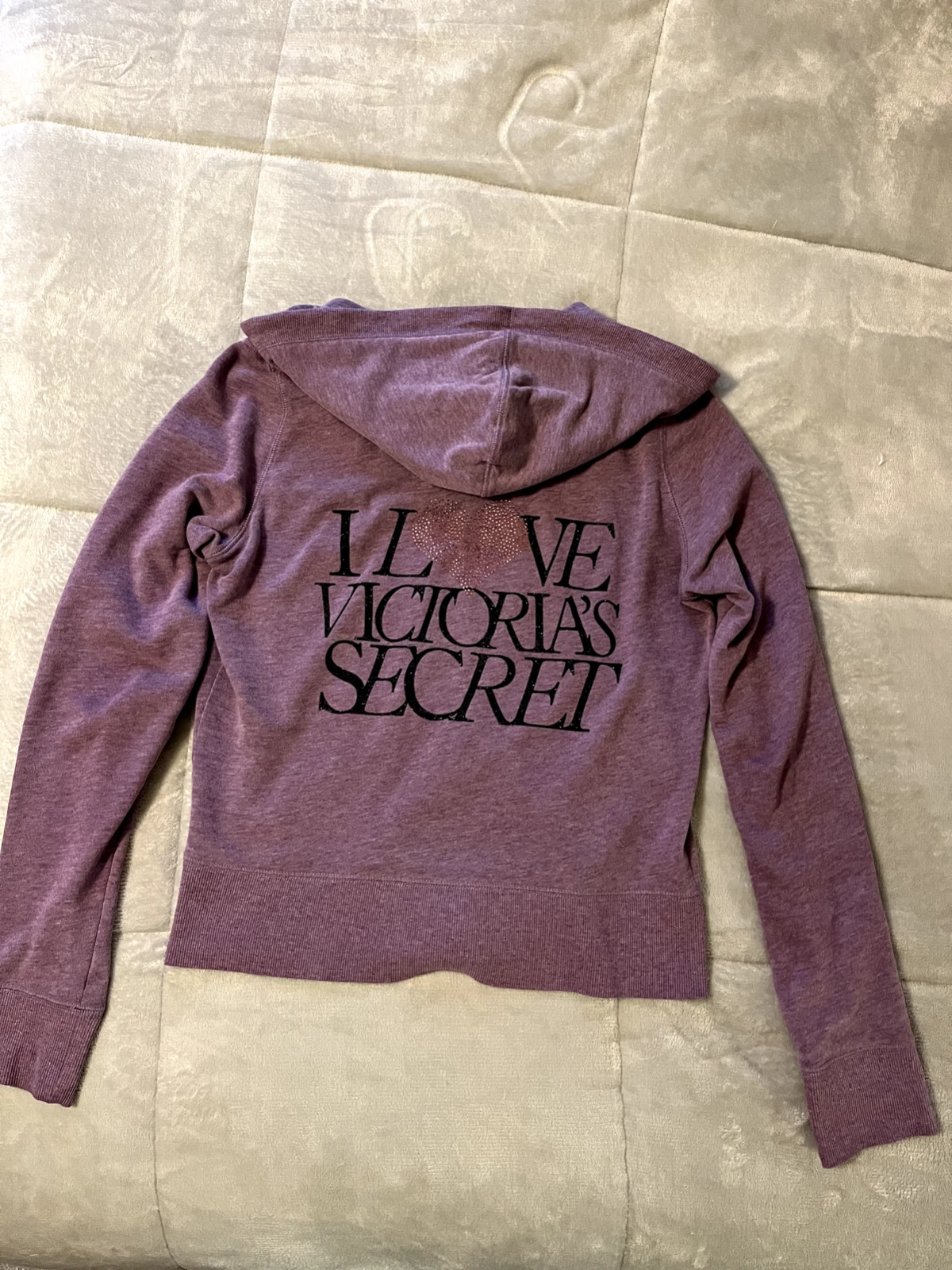 UNDERCOVER Felpa media con cappuccio viola Victoria's Secret