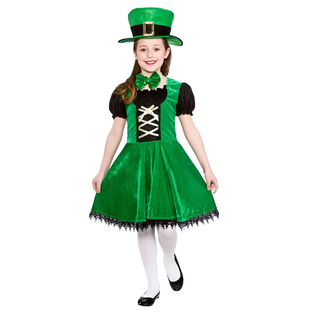 St Patricks Día Disfraces Disfraz Niños Adultos Leprechaun St Paddys Irlandés
