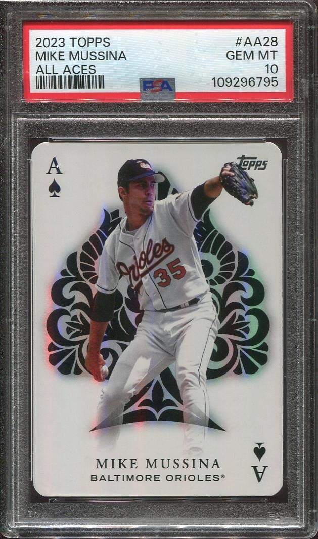 2023 Mike Mussina PSA 10 Topps All Aces #AA-28 Baltimore