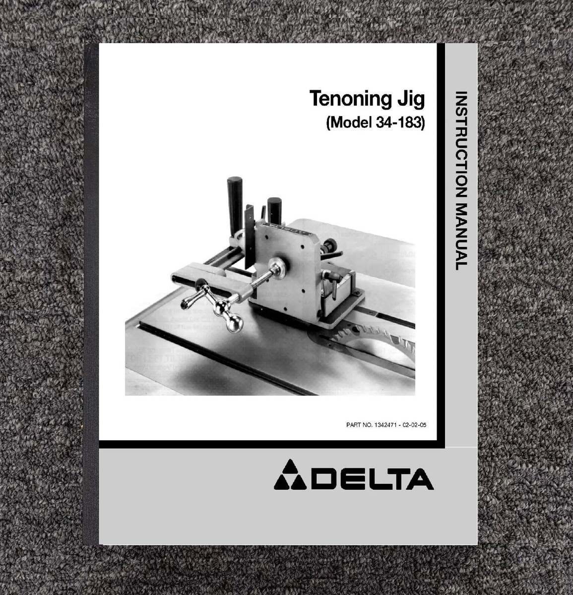 TANNOY PRESTIGE メンテナンスキット 34-183 Tenoning Jig Instruction Operator Manual Fits Delta 34-183