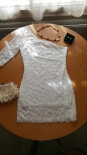 White Lace Dress