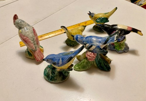 6x Vintage Stangl Birds Art Figurine 3.5” #3402/3456/3583/3596/3597/3598 - Picture 5 of 12