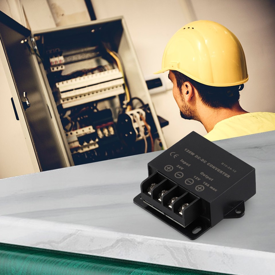 DC-DC Step-Down Konverter 12V/24V Auf 9V – 90W, 10A, Wasserdicht, Mit Überlastschutz, Für Auto, LED & Überwachung