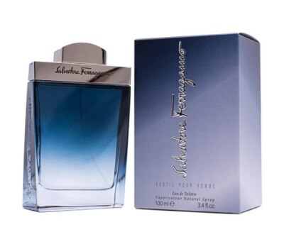 Subtil by Salvatore Ferragamo 3.3 / 3.4 oz EDT Cologne for Men New In Box