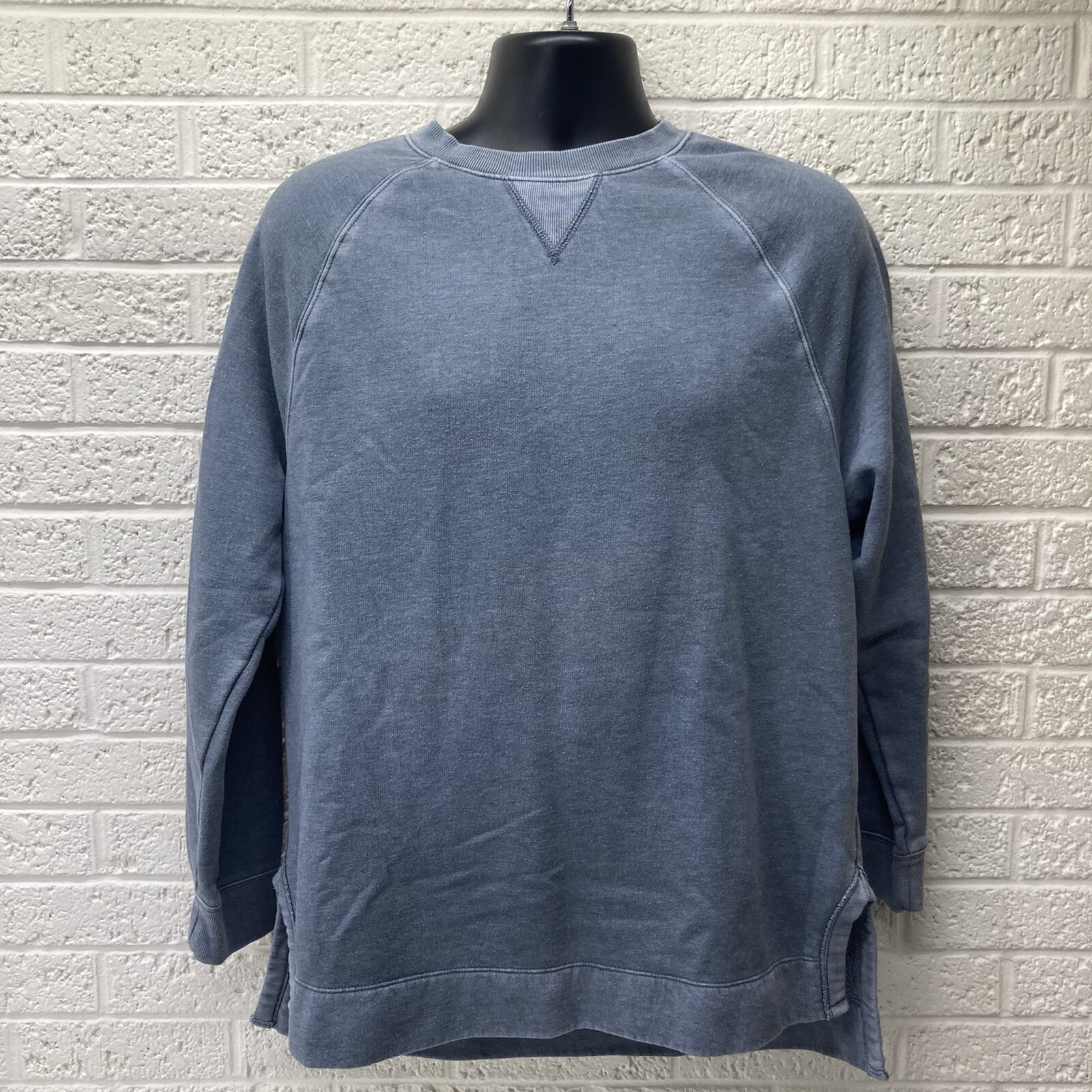 UNIVERSAL THREAD L Slate Gray Asymmetrical Stitch… - image 2